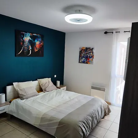 Appartement T3 Equipe Ideal Curiste Avec Parking Le Boulou